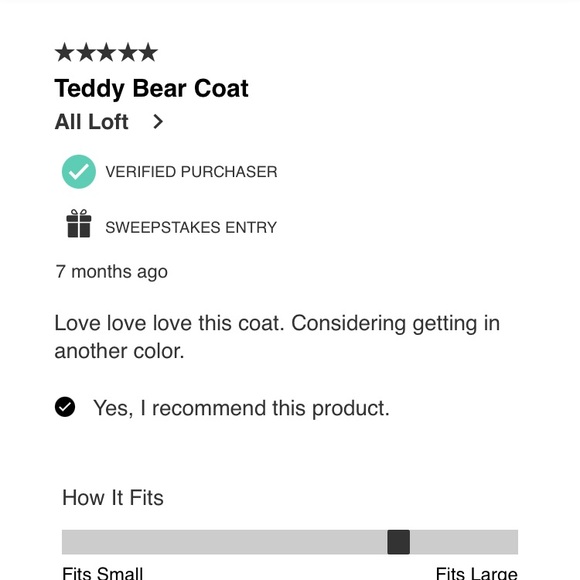 LOFT Curly Funnel Neck Coat. Cobalt. Size Large Petite - Picture 14 of 16